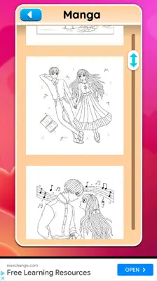 Valentines Love Coloring Book android App screenshot 1