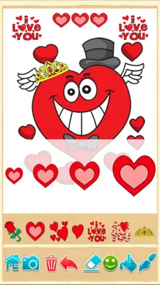 Valentines Love Coloring Book android App screenshot 8